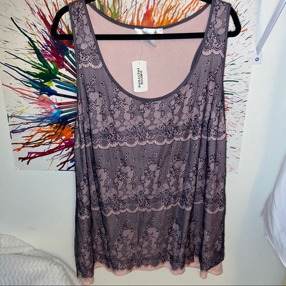 Forever 21 sleeveless blouse. Sleeveless blouse 3X - Picture 1 of 6